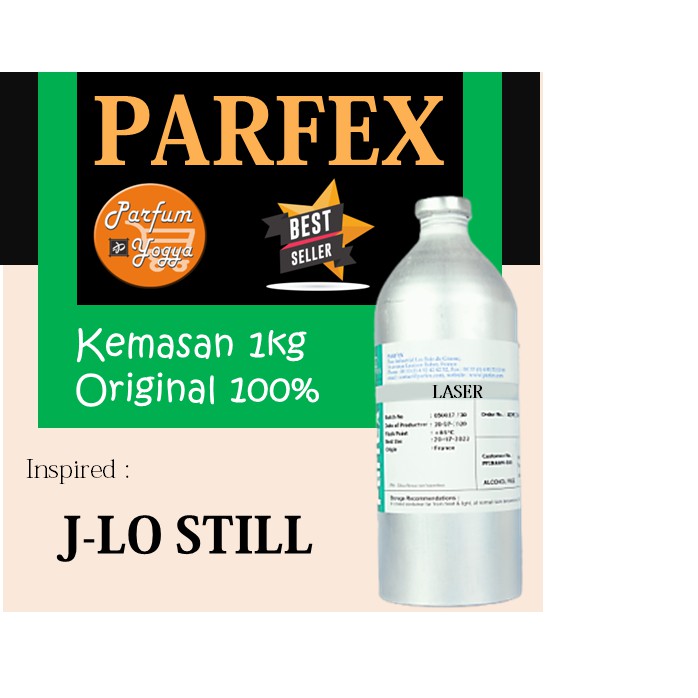 BIBIT PARFUM MURNI PARFEX JLO STILL 1 KG SEGEL | LASER