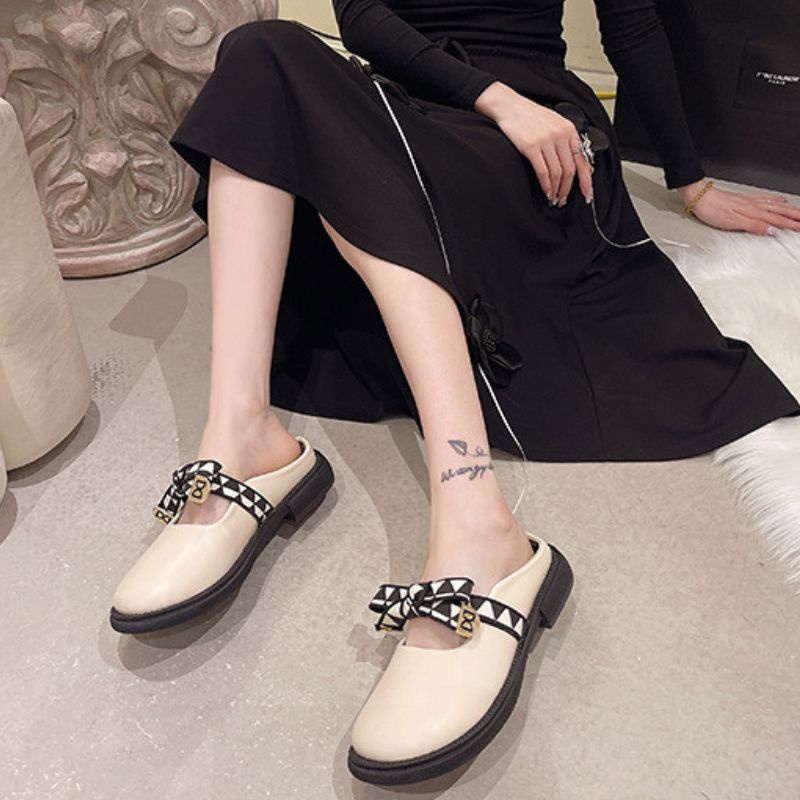 20001 Sandal Slip On Wanita Sendal Mules Import