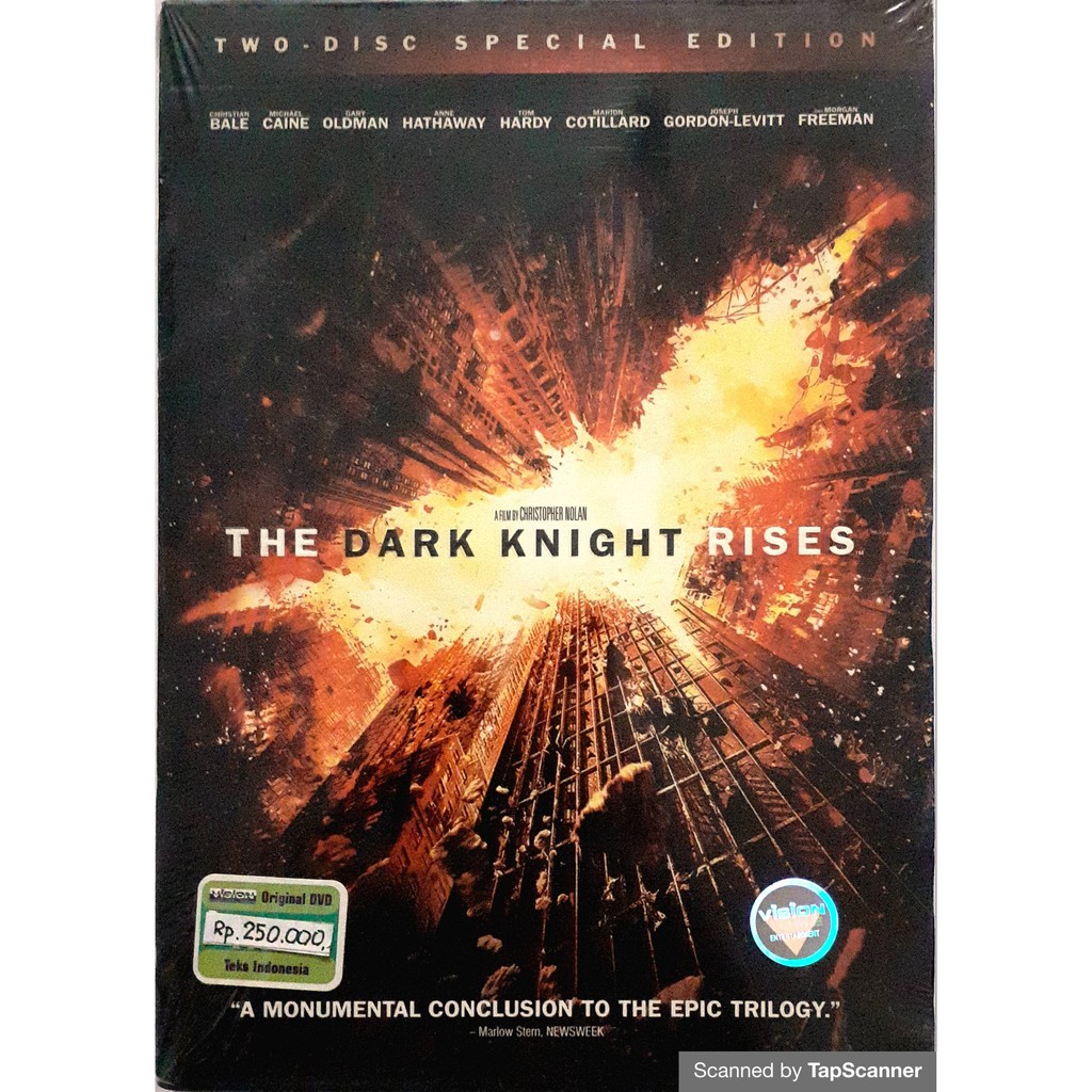 Jual Batman The Dark Knight Rises Two-Disc Special Edition | DVD ...