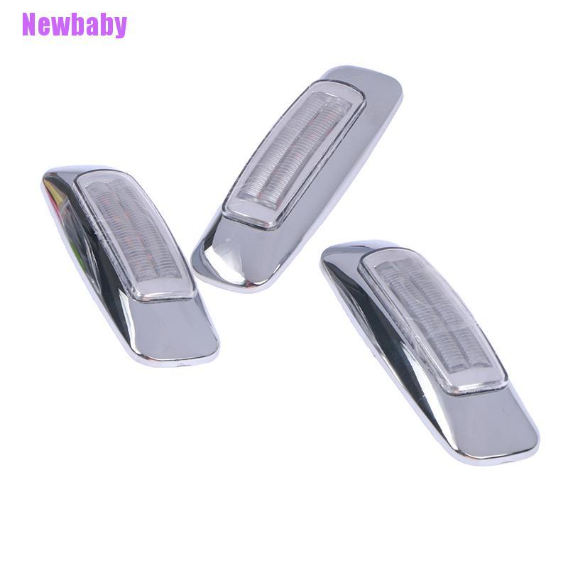 (Newbaby) 1pc Lampu LED 24V Untuk Sinyal Rem Samping Truk