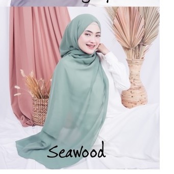 Bella Pashmina New  Fashion Muslim Pashmina Bella Double Hycon-Seawood