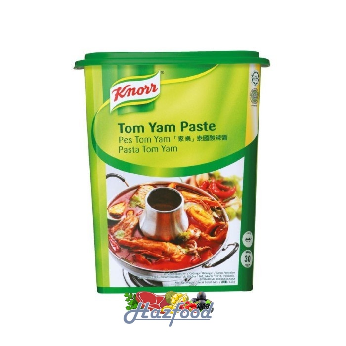 

Knorr Tom Yam Paste / Bumbu Tomyam Instant - 1.5 KG