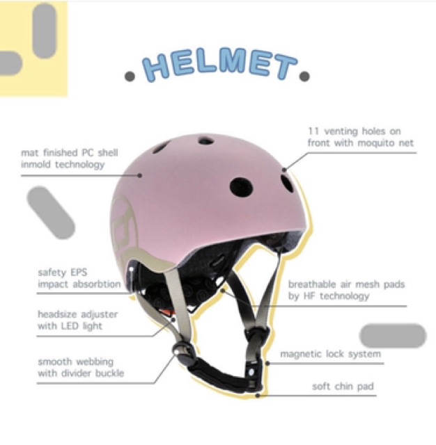 Scoot And Ride Helmet - Helm Skuter Anak Scoot&amp;Ride