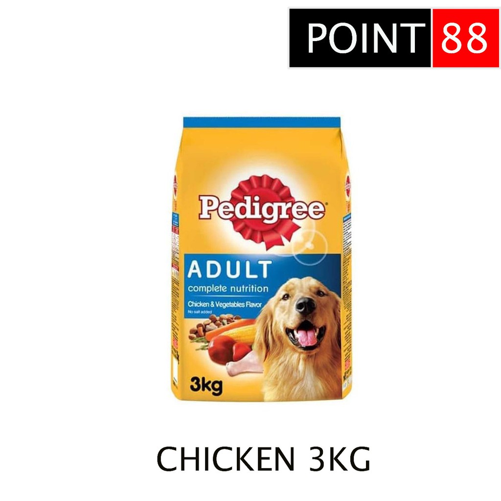 Pedigree Chicken &amp; Veg 3kg