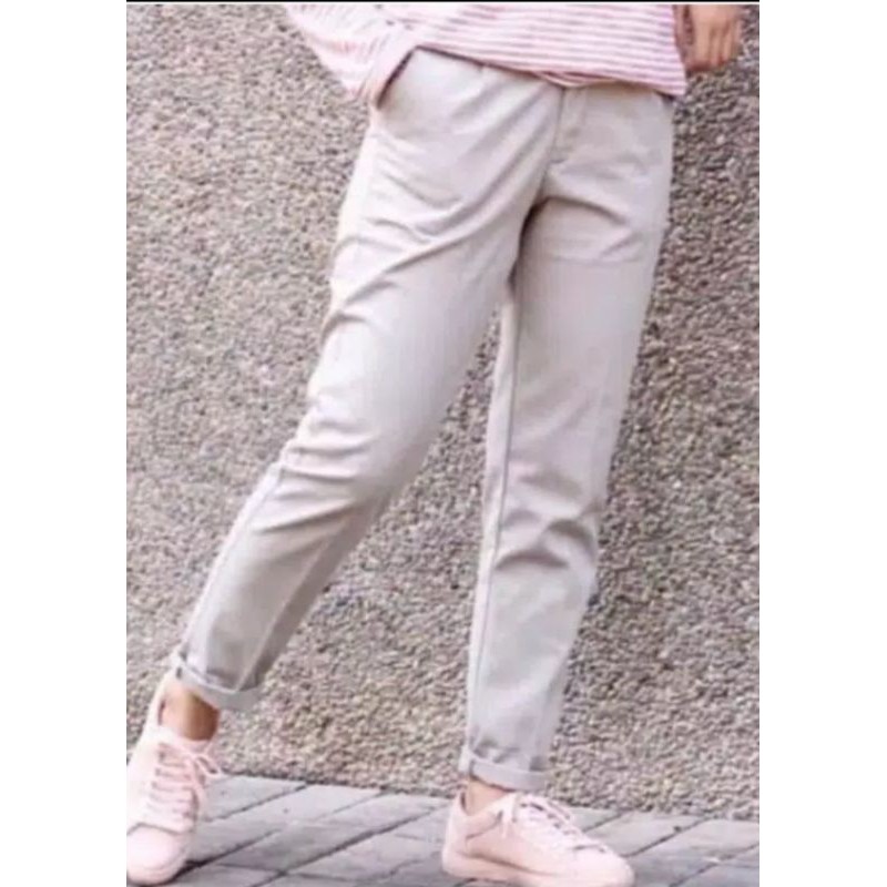 Celana Baggy Pants Wanita Premium Size M L XL