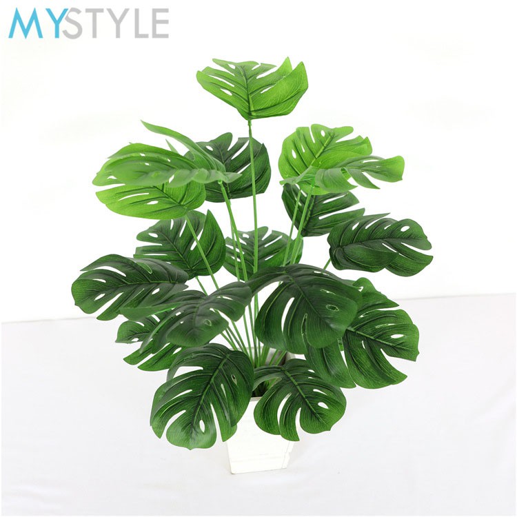 HAPPY TIME DAUN MONSTERA 5818 TANAMAN HIAS ARTIFISIAL BUNGA PALSU DAUN PLASTIK DAUN ARTIFICIAL