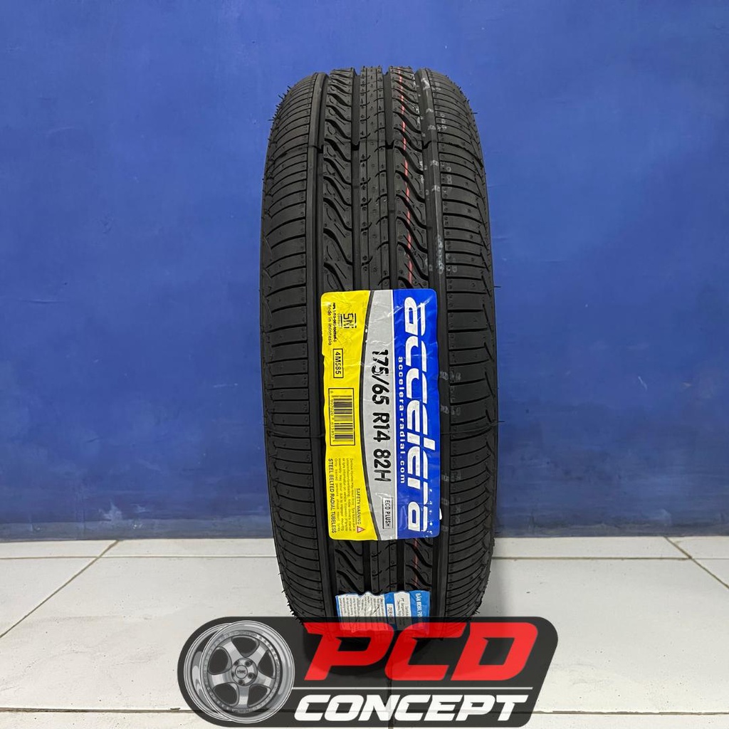 BAN STANDAR CALYA MURAH 175 65 R14 ACCELERA TAHUN TERBARU | BAN MOBIL TUBLES / ACCELERA ECO PLUSH 17