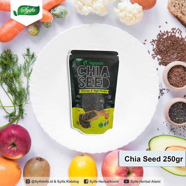 

Organic Black Chia Seed 250gr dari Mexico Kaya Omega 3, Antioksidan, Lebih Kaya Dari Almond Salmon