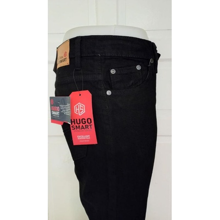 Celana Jeans Hugo Smart Celana Panjang Standar | Celana Jeans Hitam
