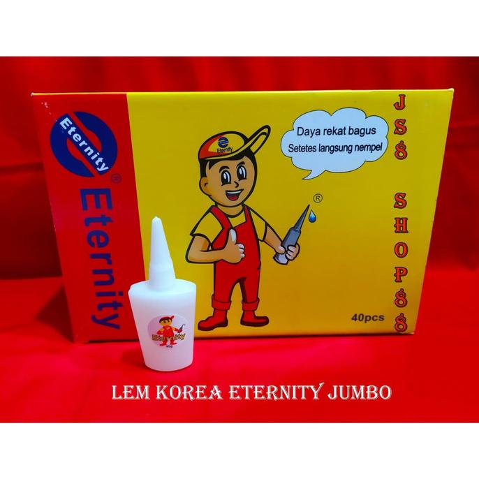 

Promo Awal tahun LEM KOREA / LEM SETAN / LEM SERBAGUNA ETERNITY JUMBO (GROSIR) Big Sale