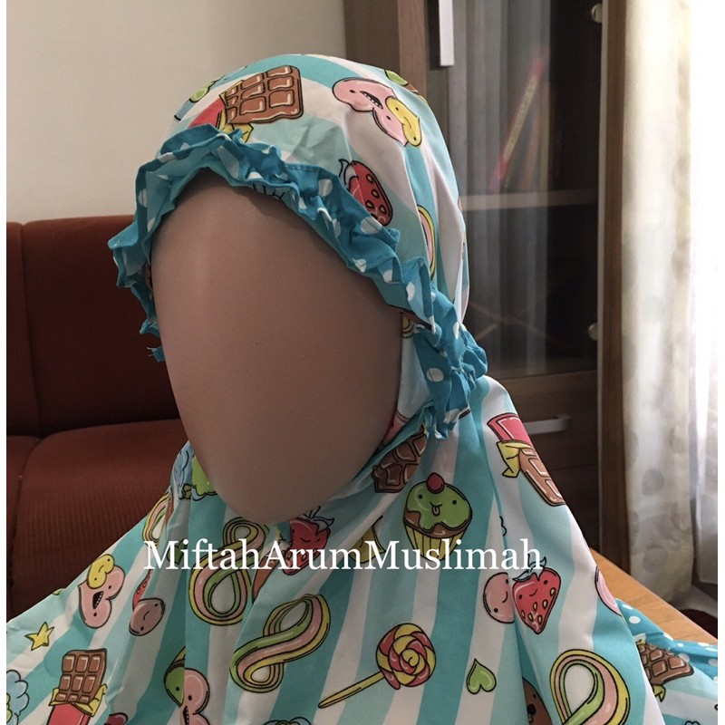 Mukena Anak 4-6th motif kartun