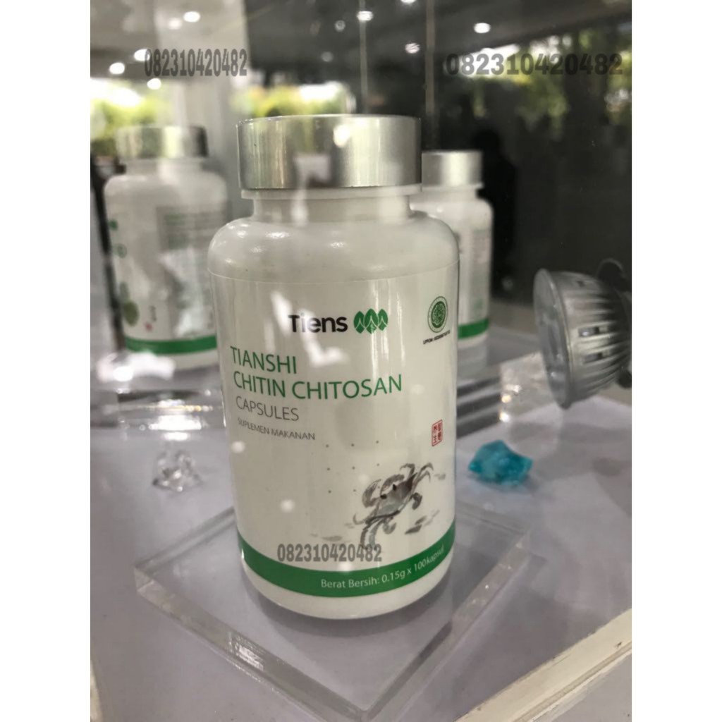 HOT PROMO !!! Tiens CHITIN Chitosan Isi 100 Kapsul ORI Kemasan