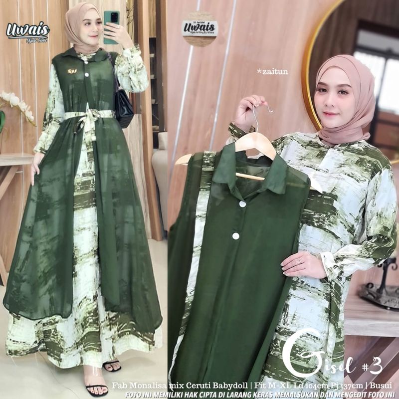 GISEL #2 GAMIS UWAIS ORI / MONALISA MIX CERUTY // MAXY GISEL #2