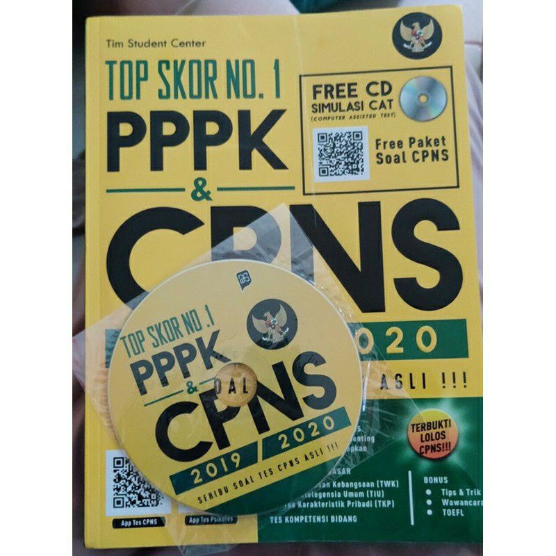 Buku Pppk Cpns Seribu Soal Tes Cpns Asli Top Skor No 1 Rahasia Lulus Cpns Pppk Shopee Indonesia