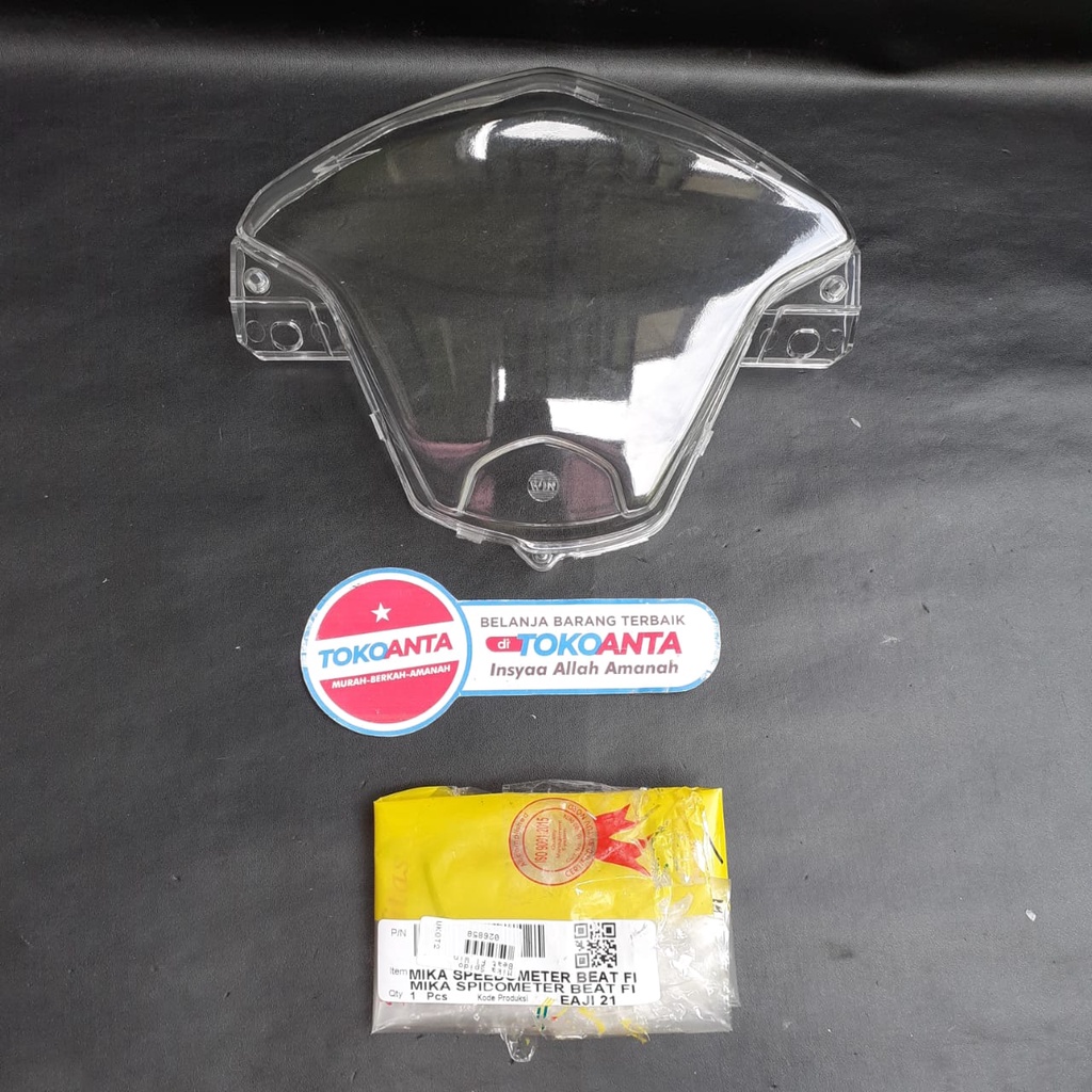 Mika Kaca Speedometer Spidometer Motor Honda Beat FI Injeksi Starter Kasar