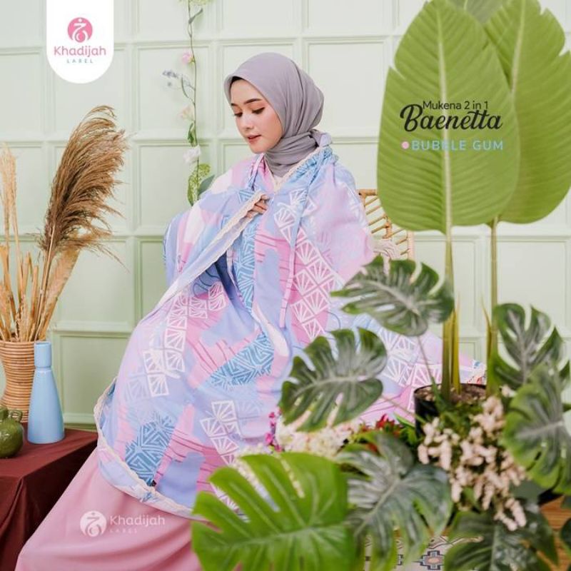 Khadijah Label - Mukena Jumbo 2 in 1