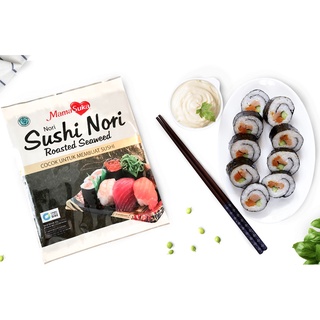 Jual Mama Suka Sushi Nori Roasted Seaweed Gr Isi Lembar Rumput Laut Panggang Mamasuka