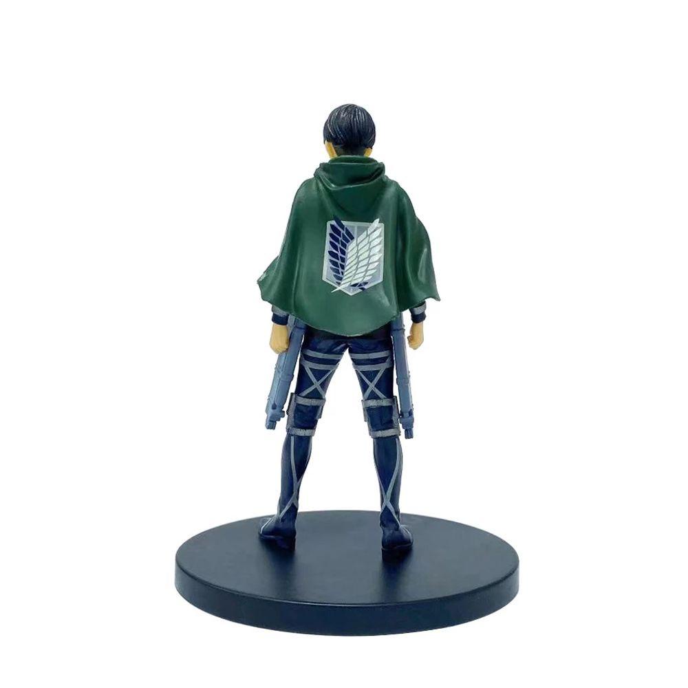 Koleksi Mainan Anak Figure AUGUSTINA Attack on Titan 16cm Model Mainan PVC Levi Figure