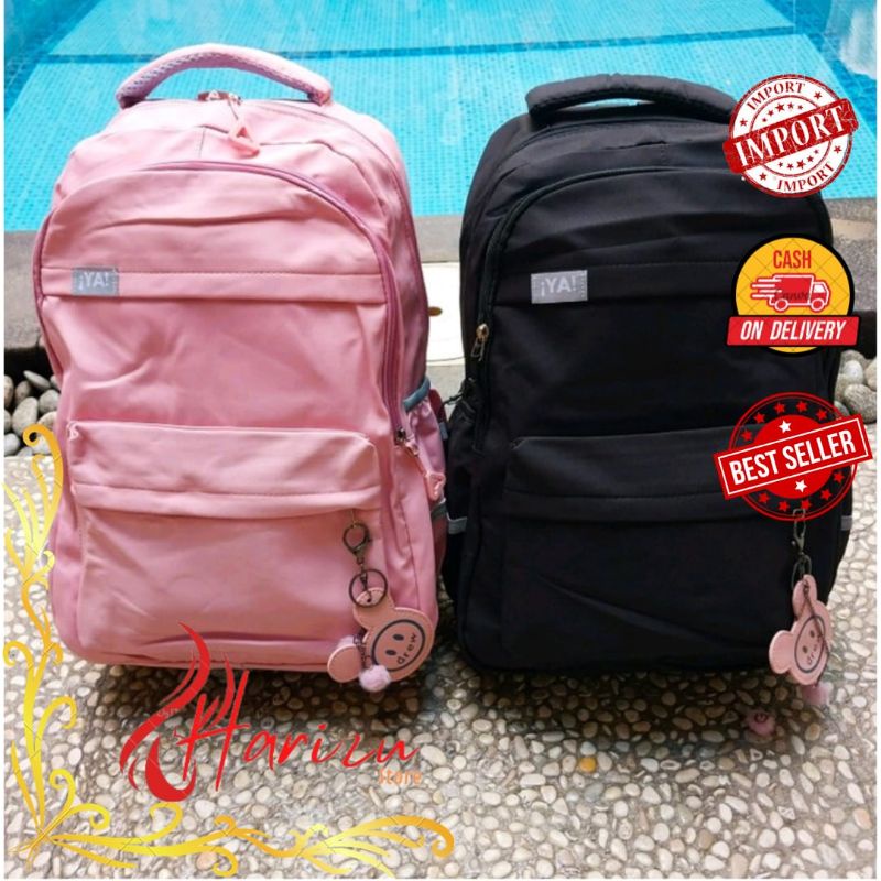 Tas Ransel Wanita Tas Sekolah SD SMP SMA Perempuan Tas Kuliah Import