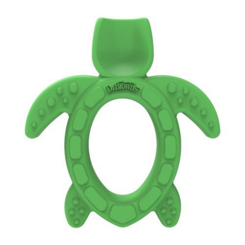 Dr Browns Silicone Starter Spoon Turtle Sendok Makan Baby