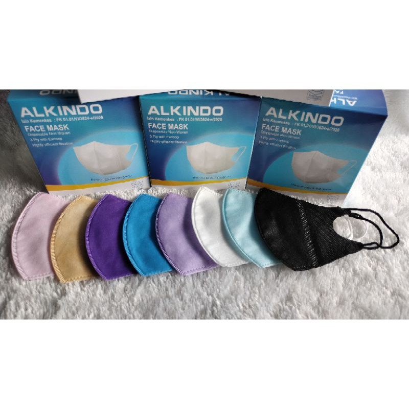 MASKER DUCKBILL 3 PLY ECER / MASKER KEKINIAN WARNA - WARNI ...
