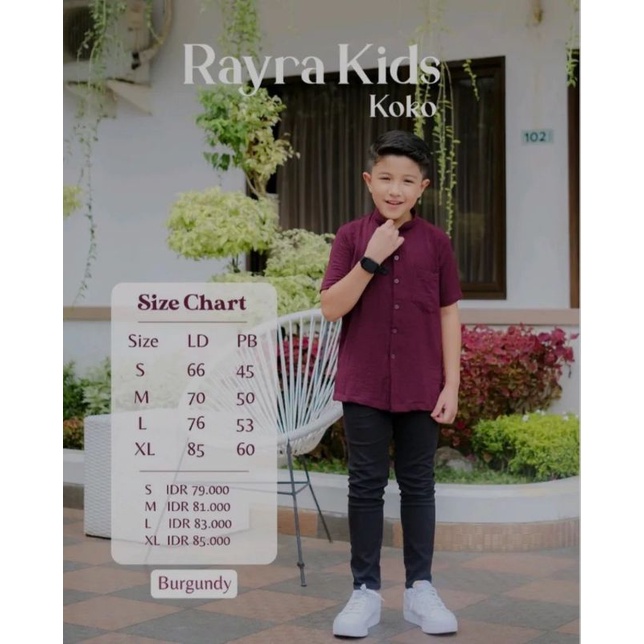 Rayra Koko || Baju Koko Anak || BBCkidswear