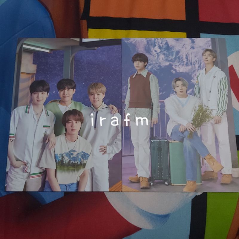 Official BTS Sowoozoo Postcard Book - Unit / Group