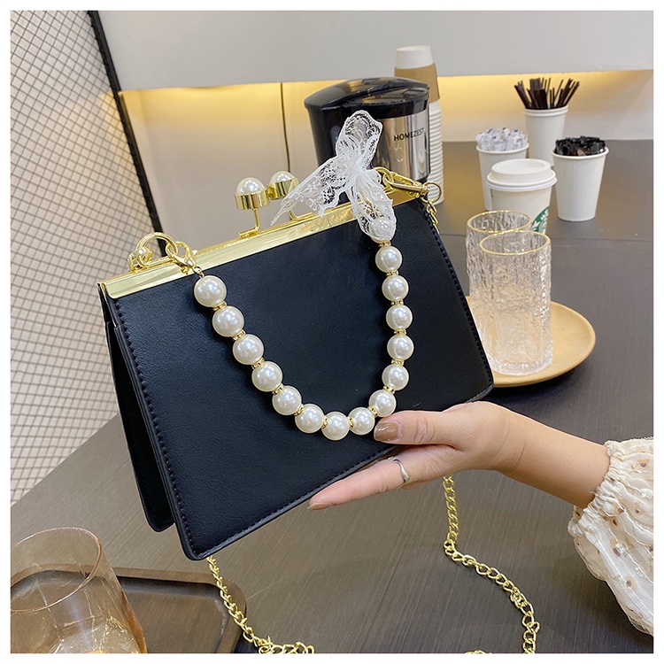 (2Pc Bisa 1Kg)GTBI998875965 New arrival !!! Tas Pesta  Tas Party Wanita Import Premium +Mutiara