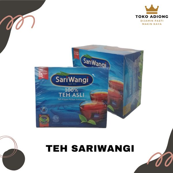 

TEH SARIWANGI ISI 50 KANTONG TEH - SARIWANGI 100% TEH ASLI