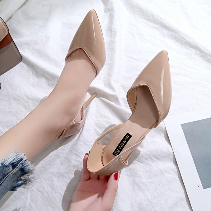 RYS - Sexy Stiletto Sepatu Hak Wanita Fashion Kantoran/Pesta - Ori Import