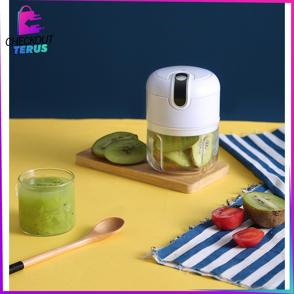 CT C454 USB Mini Chopper Blender Bumbu Portable Multifungsi Blender Dengan USB CHARGING Blander  Daging Kecil Serbaguna