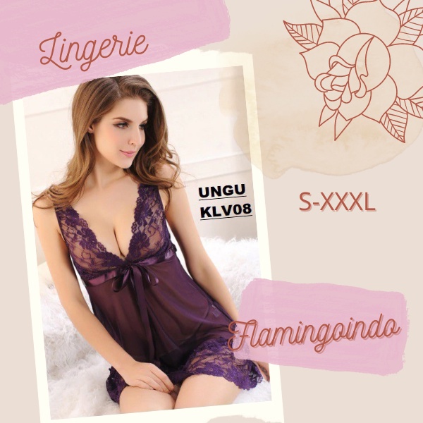 Baju Tidur Sexy Murah Lingerie Cewek Cosplay Seksi Paling Dicari Y4A0 Keren Hot Cewe Best Seller Lin