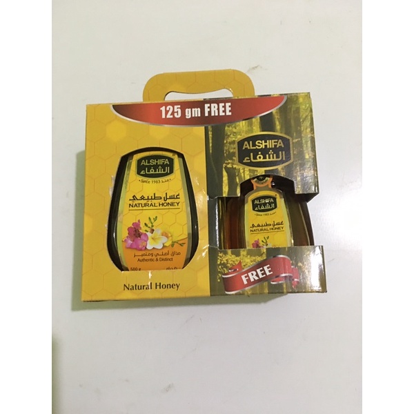 

madu al Shifa 500 Gr Free 125 gr