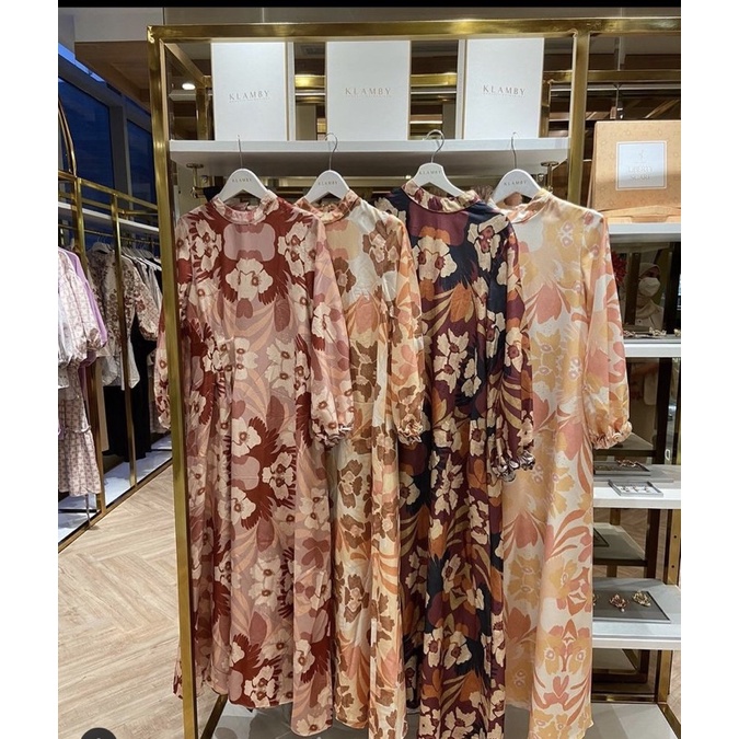 SHEILA DRESS CAYENNE BY WEARING KLAMBY SIZE XS