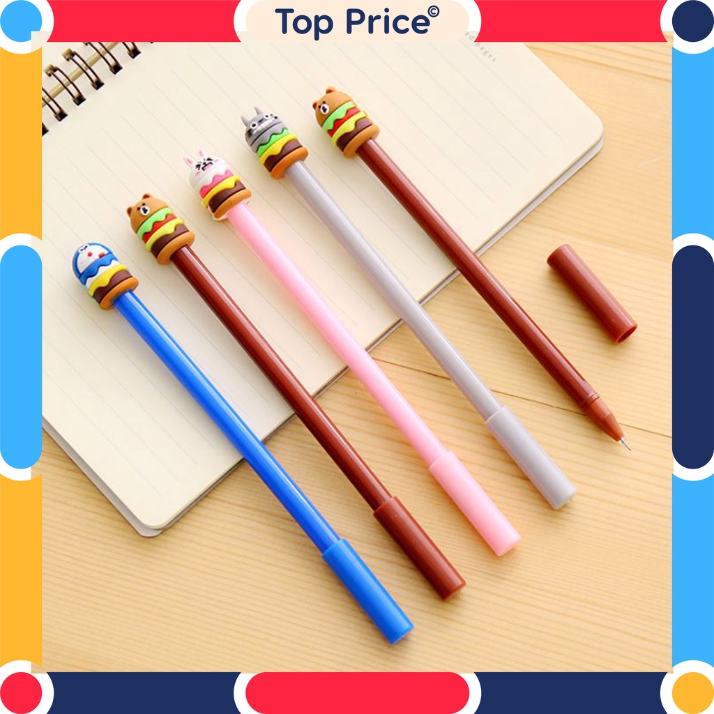 TOP Price COD Pena Burger Karakter Stationery Alat Tulis Murah Import U143