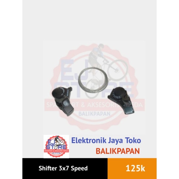 shifter shimano 7 speed tx 30 - operan gigi atas sepeda lipat gunung mtb - shifter sepeda