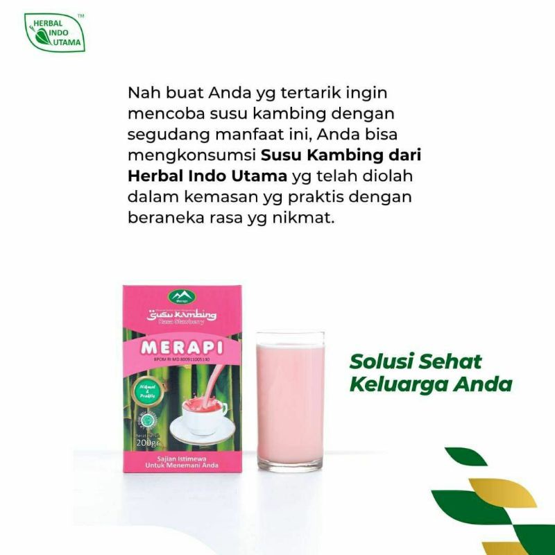 

Susu Kambing Etawa Merapi/skygoat sky goat/al-ghonam