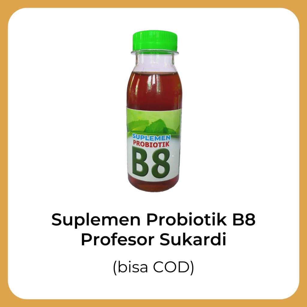 

Probiotik B8 Anti Covid-19 100%Original Formulasi Prof. Sukardi
