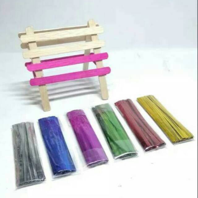 

Pita Kawat Warna Ikat Parcel (100pcs per bungkus)
