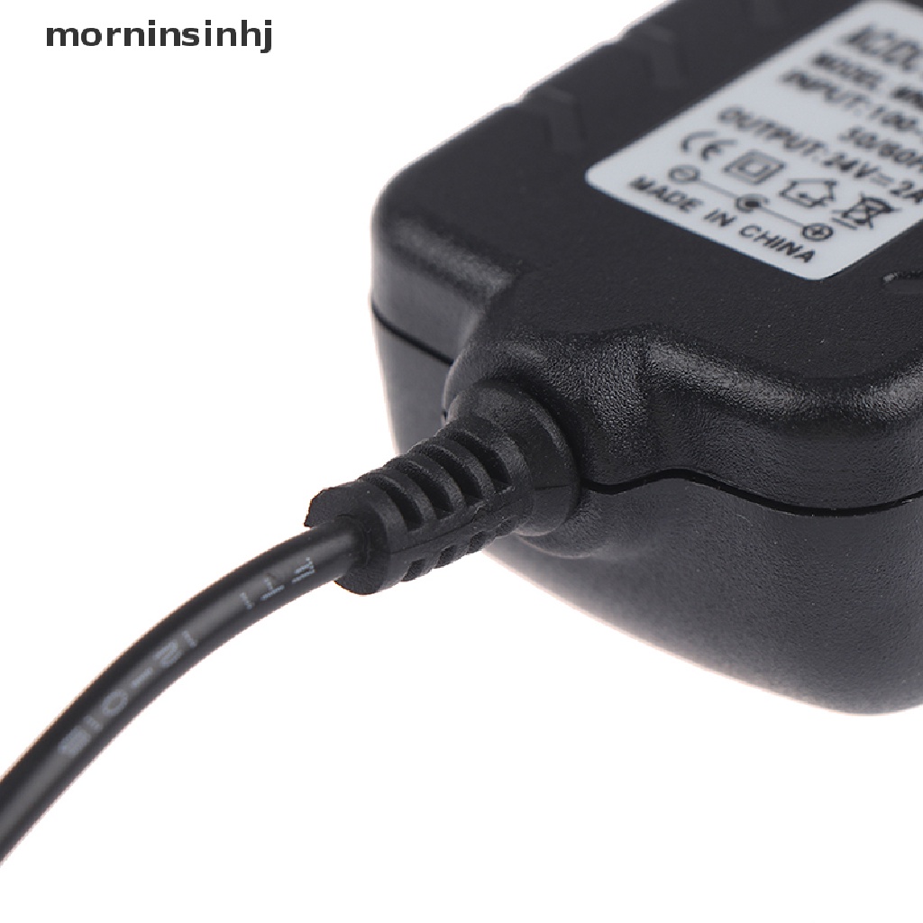 Mornin 1pc Adapter Power Supply 24v 2a Untuk Pengering Kutek Uv Led