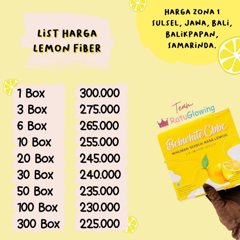 

lemon fiber