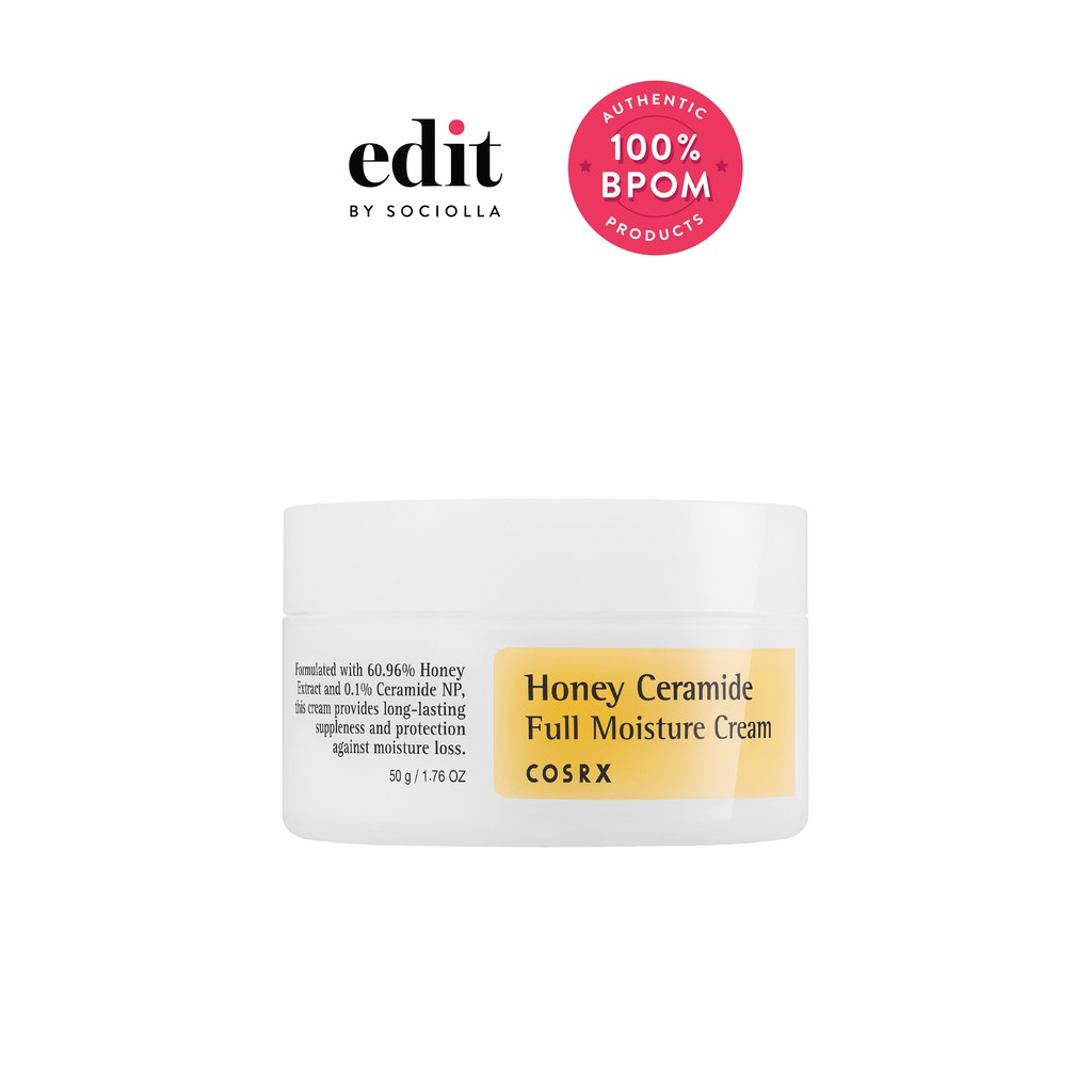 

COSRX Honey Ceramide Full Moisture Cream - Size: 50 ml - Edit by Sociolla