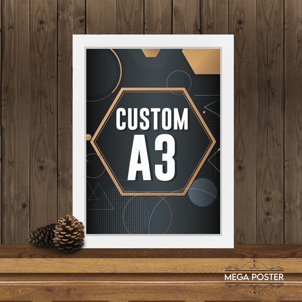 

Custome Design Poster Ukuran A3