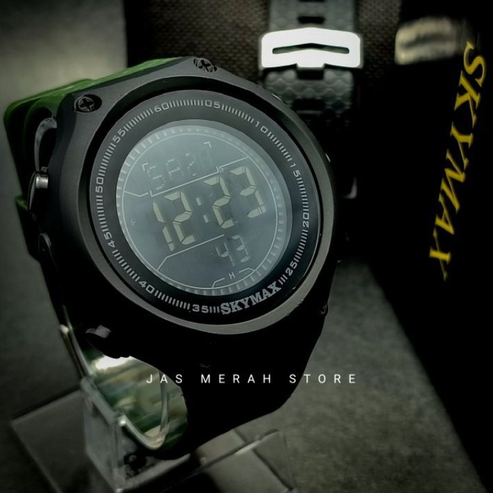 Jam Tangan Pria Skymax Army Original Waterproof 30 M