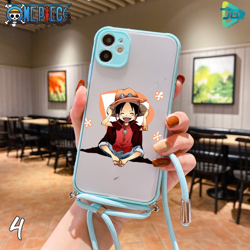 Softcase Slingcase Lanyard Choice ONE PIECE Vivo Y91c Y1s V5 V9 V11 V11i V15 V17 V20 Se S1Pro JB3345