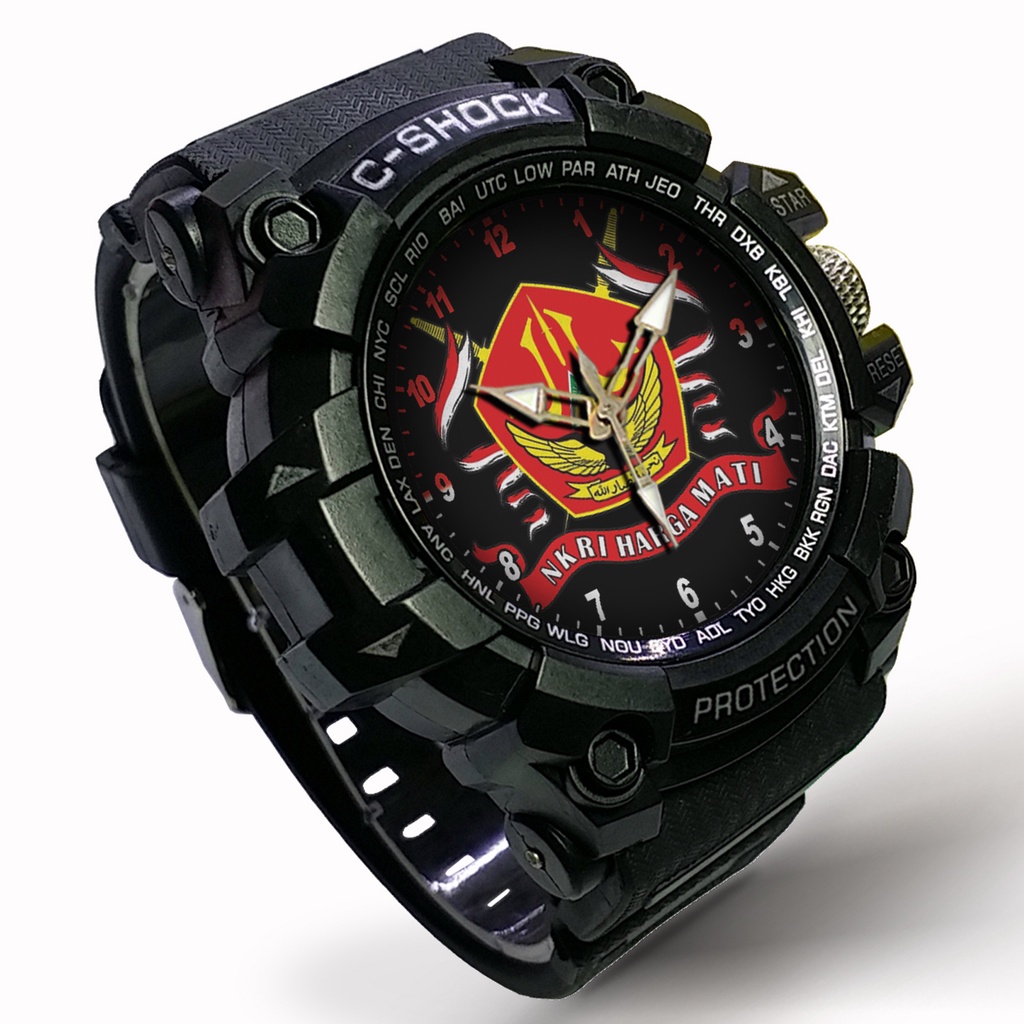 (BEST COLLECTION) JAM TANGAN BANSER NKRI OUTDOOR