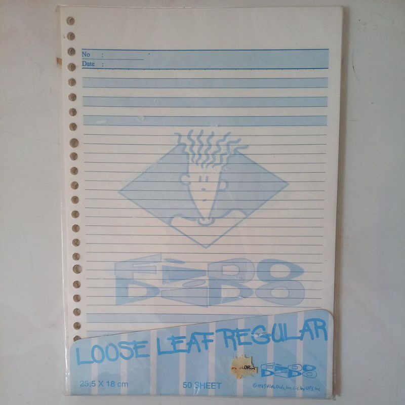 

Kertas Binder Karakter Animasi FIDO DIDO LOOSE LEAF