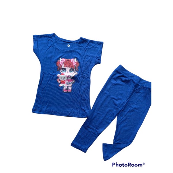 Setelan anak/ Setelan kaos dan legging anak 1th-5th