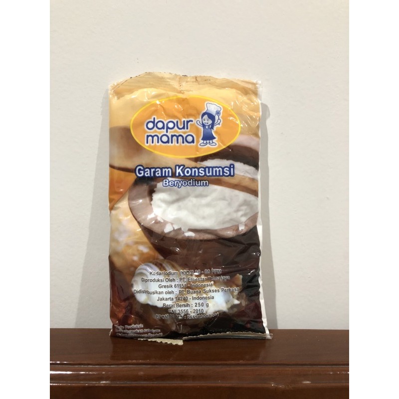

Dapur Mama Garam Konsumsi Garam Dapur Beryodium 250 gram