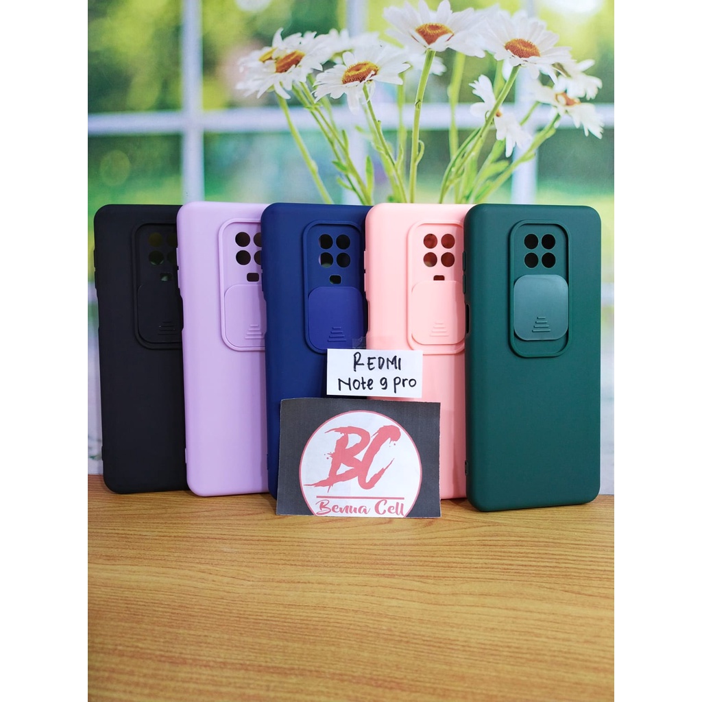 REDMI NOTE 8 PRO CASE SLIDE KAMERA XIAOMI REDMI NOTE 8PRO SOFTCASE SLIDING KAMERA - BC